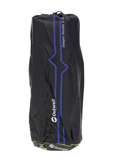 Outwell Sleepin Double 5.0 Cm Yalıtımlı Çift Kişilik Şişme Mat Blk. Siyah