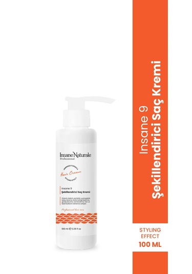 Kıvırcık Saçlar İçin Bukle Belirginleştirici Saç Bakım Kremi Ins