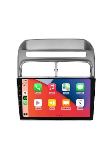 Fiat Linea 2006-2016 Gri 4gb Ram 32gb Hafıza 4 Çekirdek Carplay Kamera Android Multimedya 9"