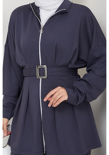 Dilsa Kemerli Oysho İkili Takım 1607 - Antrasit Antrasit