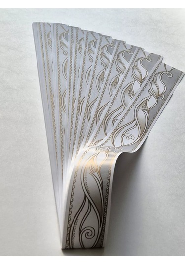 Art-design Duvar Kağıdı Kenar Bandı, Kâğıt Bant, Kenar Şerit, Dar, 4 Cm 202859166