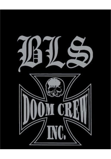 Black Label Society Doom Crew Büyük Sırt Patch Yama