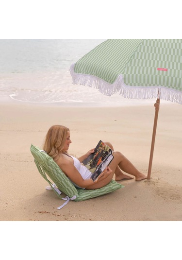 Flamingueo Blake Katlanır 6 Pozisyonlu Plaj Koltuğu Yeşil Yeşil