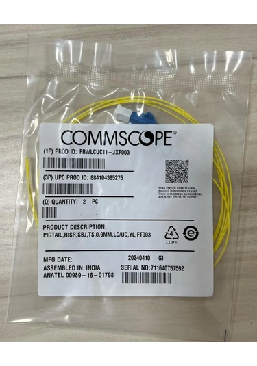 Commscope Fiberoptik Pıgtaıl Sm 1mt Lc