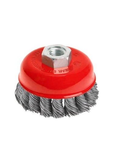 Burgulu Çanak Tel Fırça 100 Mm Mk1170