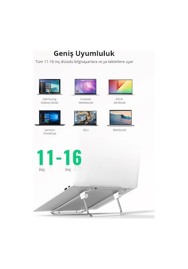 Ugreen Ayarlanabilir Katlanabilir Masaüstü Notebook Standı