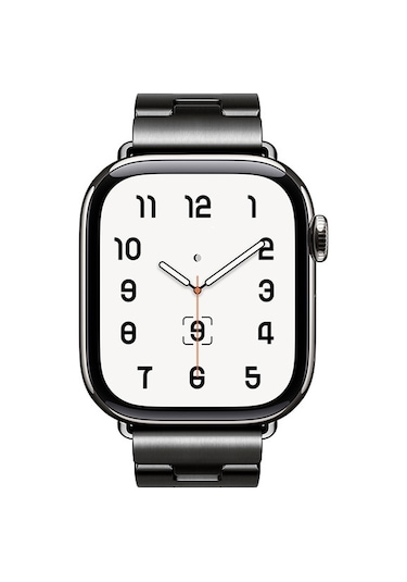 Butam Bilişim iOS Watch Uyumlu 10 46mm Krd-125 Metal Kordon Strap Kayış-gümüş