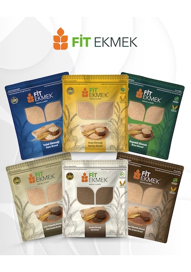 Fit Kepekli ,yulafli ,chia ,arpa ,çavdar Ve Keten Tohumlu Lavaş Ekmeği 300gr