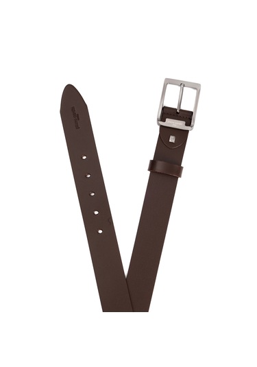 Pierre Cardin Deri Erkek Kemer En 4cm Pc4100 Kahverengi