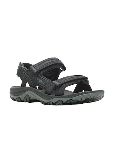 Merrell Huntington Sport Convert Erkek Outdoor Sandaleti J036871-001 Siyah Siyah