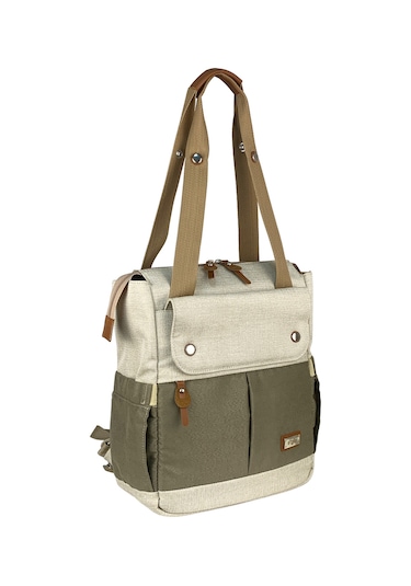 Stylo Platinum 2 In 1 Anne Bebek Bakım Sırt Ve Omuz Çantası Be Bej