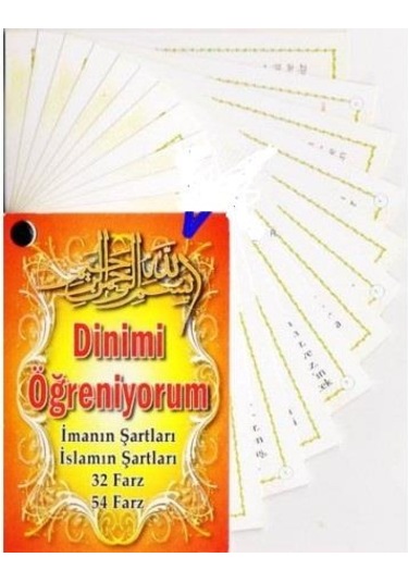 Dinimi Öğreniyorum Kartela - Cennet Yayınları