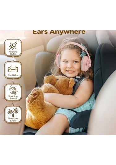 Didadodo Bebek Kulak Koruması, 2'li Set, Yeni Bebek Kulaklığı