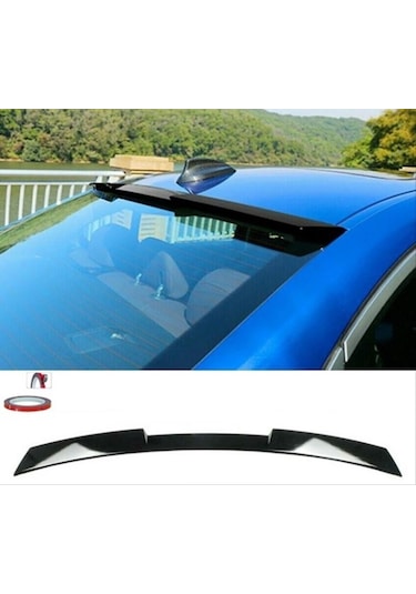 Bmw 3 Serısı G20 2019+ Cam Üstü Spoıler - Pıano Black Parlak Sıy