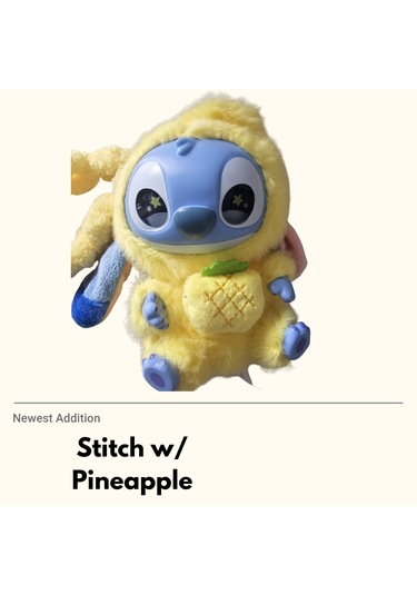 Stitch W/ Pineapple Açık Sarı