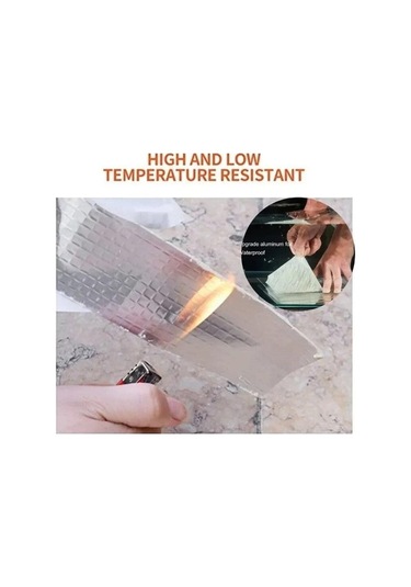 Pazly Alüminyum Folyo Bant Su Geçirmez Çatı/metal Tamir Bant 56850992, 1m-10m