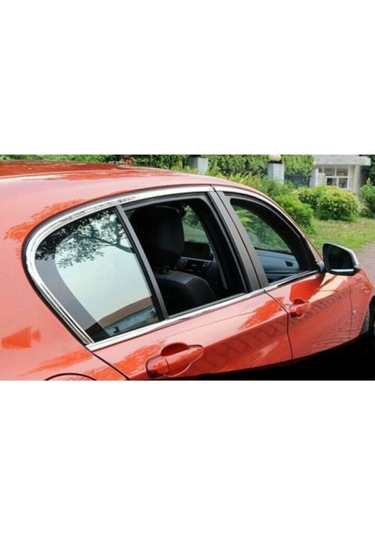 Bmw F20 1.Serisi 2011-2020 Cam Çıta Çerçevesi Komple Set Kromu