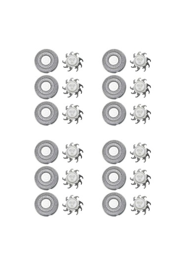 Fr8 Fs373 Fs339 Fs850 Fs858 Tıraş Başlığı Kesici Başlık İçin 12x Yedek Bıçaklı Tıraş Başlığı
