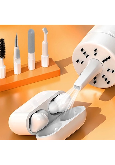 21 İn 1 Şarjlı Süpürge Kılıf Klavye Kulaklık Elektronik Cihaz Temizleme Kiti