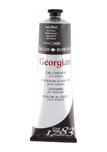 Georgıan 225 ML Yağlı Boya 034 Ivory Black