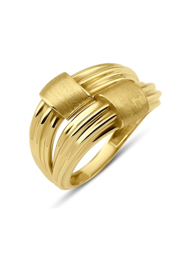 Fiyonk Kuyumculuk 14 Ayar Altın Lumina Yüzük 001