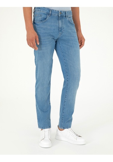 Pierre Cardin Erkek Mavi Jean Pantolon 50285110-vr036 Mavi