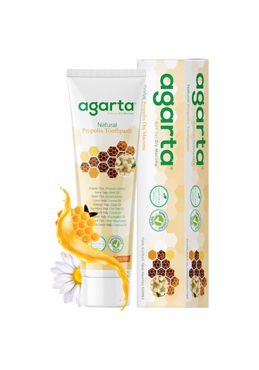 Agarta Doğal Propolis Özlü Diş Macunu 2 x 100 ML