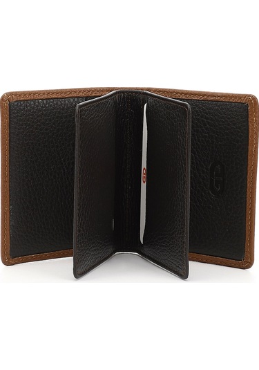 Gönderir Tabaya Kahve Gön Hakiki Deri Unisex Kartlık 06499 Taba - Kahverengi