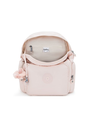 Kıplıng City Zip S Küçük Boy Sırt Çantası Pembe Pınk Shıne Pembe