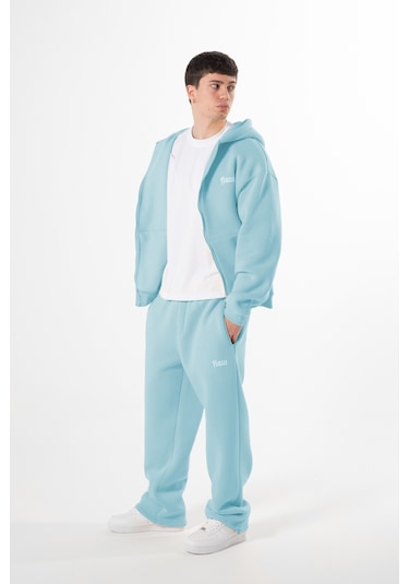 Flaw Atelier Baggy Eşofman Altı-28814 Bebek Mavisi