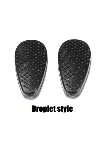 Willowhaven Dropet Siyah Yumuşak Görünmez Kaymaz Burun Pedleri 10 Çift