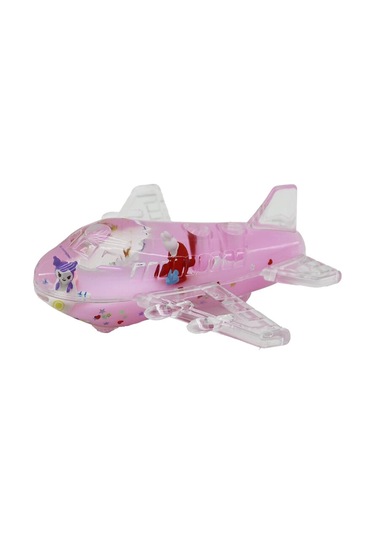 Pembe Su Hayvan - Yıldız Uçak Model - Mika Yüzen Batmayan Dekoratif Biblo Akvaryum 5365