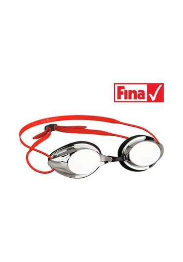 Mad Wave Racing Goggles Streamlıne Mirror Red One Beyaz