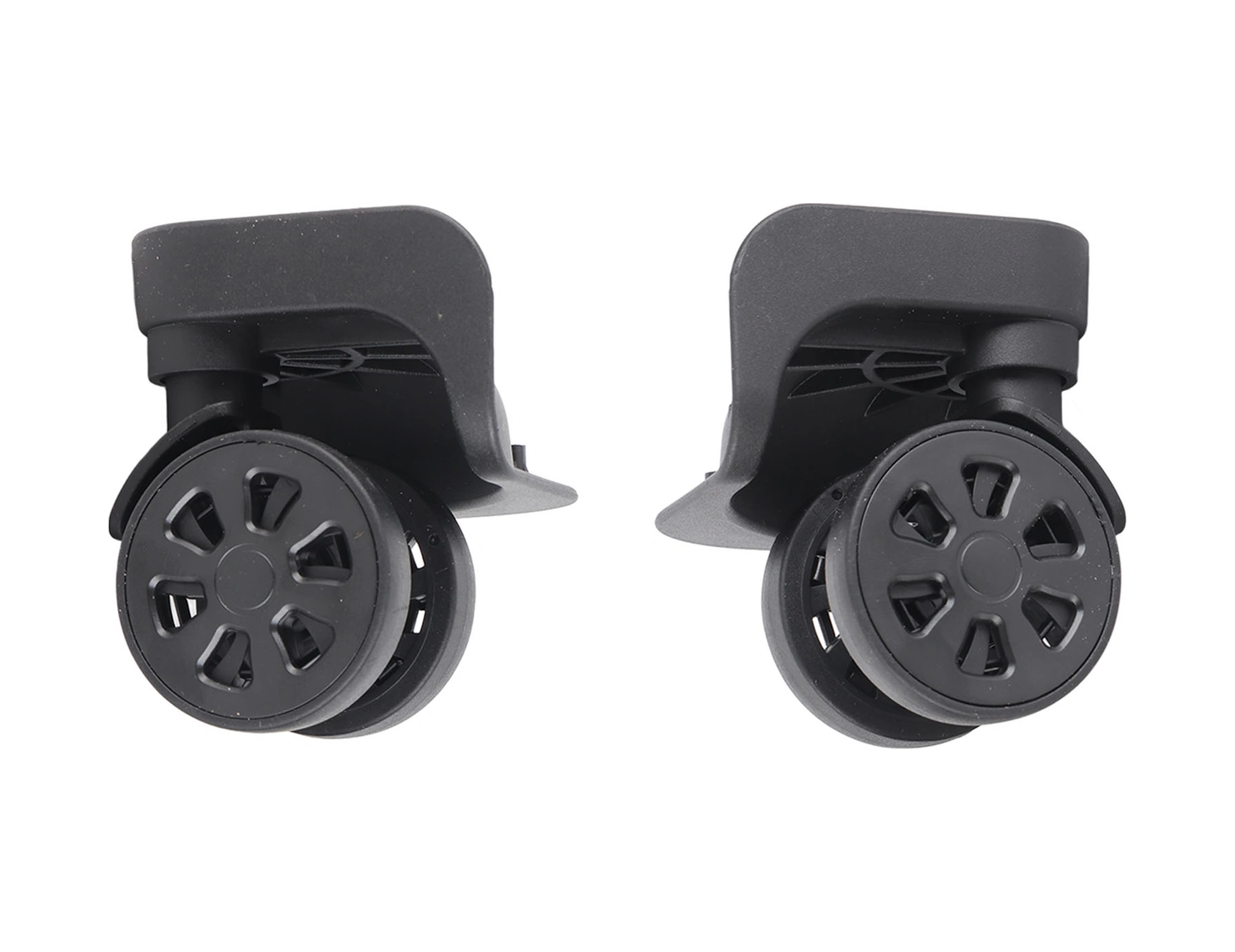 Vkemall Nylon材质 2 Adet Çanta Tekerleği - Evrensel Rotatif, Sesiz, Dayanıklı - Bagaj Tamiri Aksesuarı A76