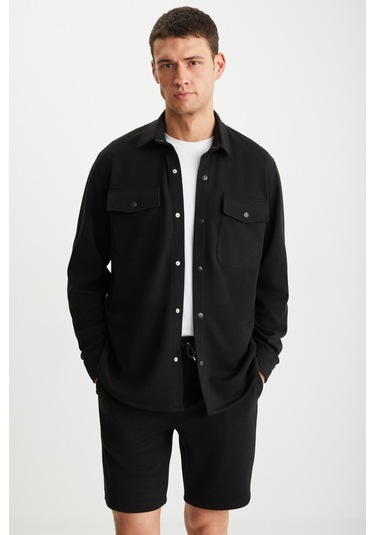 RAMADANP015 Siyah Gömlek