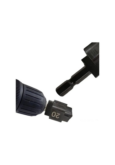 Tongxida 3'lü Ppr Su Borusu Kesme Aleti Seti - 20/25/32 Mm Çelik Basamaklı Matkap Uçları