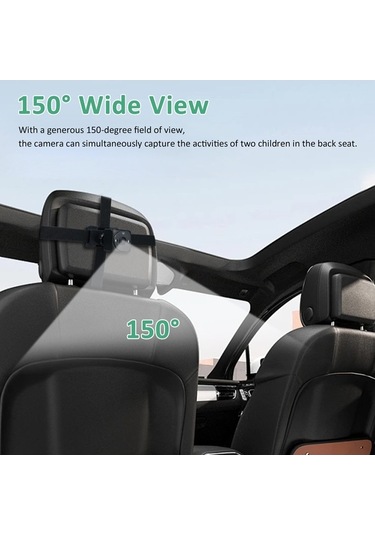 Bosphorusboutique Geeksen Bebek Bebek Aynası,1080p Araba Araba Qe