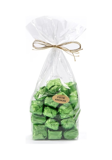 Melodi Çikolata Yaldızlı Fıstık Krokan 1 KG