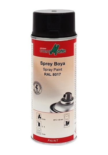 Colormatic RAL 8017 Koyu Kahverengi Sprey Boya 400ML