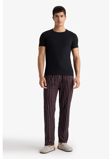 Defacto Slim Fit Dar Kesim Bisiklet Yaka Üst L4885az25aubk27 Siyah