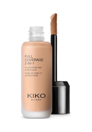 Kiko Full Coverage 2 in 1 Foundation & Concealer N37 Neutral