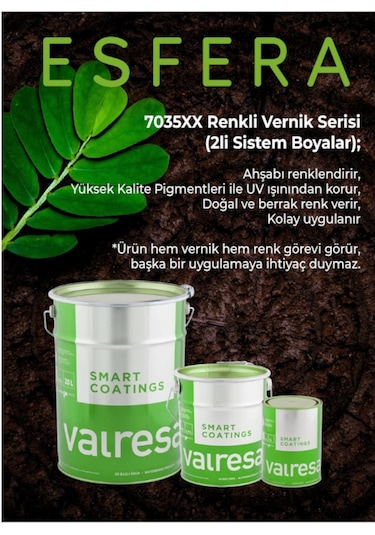 Esfera Ithal Su Bazlı Emprenye Ahşap Koruyucu Tüm Renkler