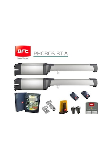 Bft Phobos Bt A40 Kit Dairesel Kanatlı Kapı Motoru -Bft A40 Kit