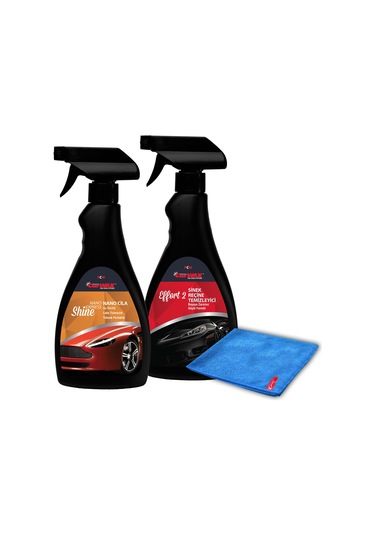 Carwax 2'li Set Nano Islak Cila & Reçine Temizleyici