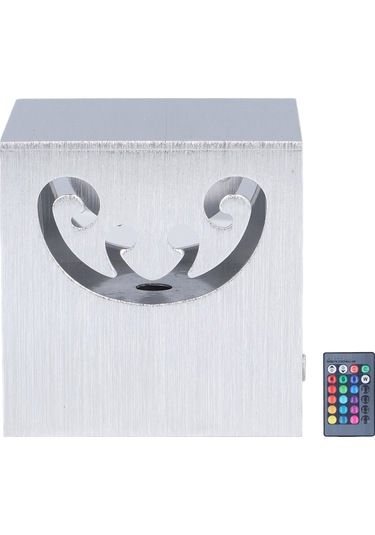 Springsun Rgb Renkli Led Duvar Lambası 3w Alüminyum Dekoratif Işık, 24 Tuşlu Kumanda, 85-277v, Koridor/ktv Uygun Diğer