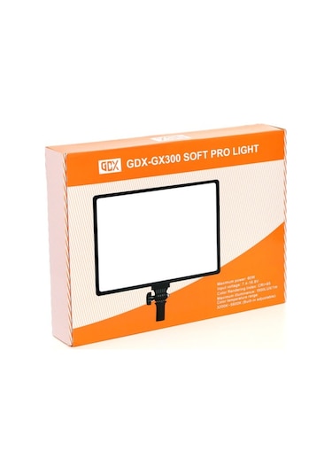 Gdx Pro Led GX-300 Soft Light Bataryalı 2'li Led Işık Seti