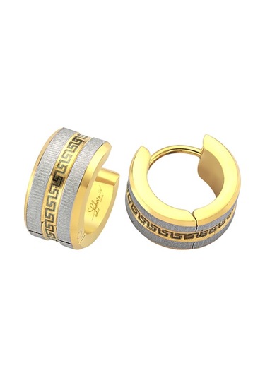 Altın Kaplama Çelik Küpe N11.19 Altın