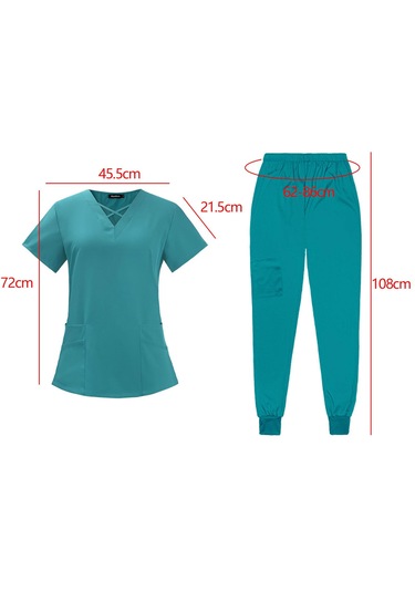 Suntek Kadın Scrubs Kozmetoloji Pet Shop Xl-mavi-göl
