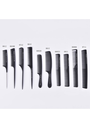 Shineyee Profesyonel Anti-statik Karbon Fiber Saç Tarağı - Ergonomik Tutuşlu Dayanıklı Kuaför Fırçası