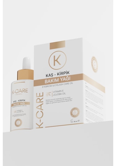 K K-care Cosmetics Kaş & Kirpik Bakım Yağı 30 ML